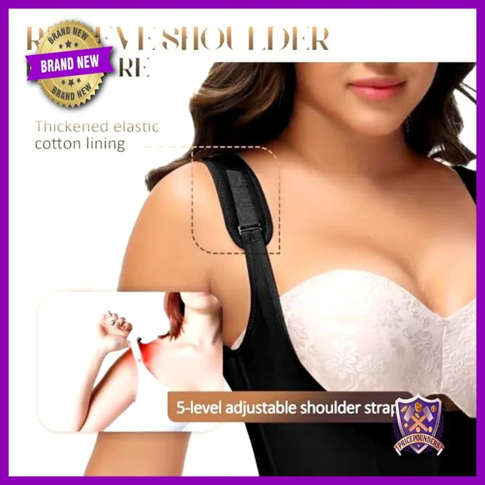 Post Surgery Compression Shapewear Bodysuit Tummy Control Knee Length
